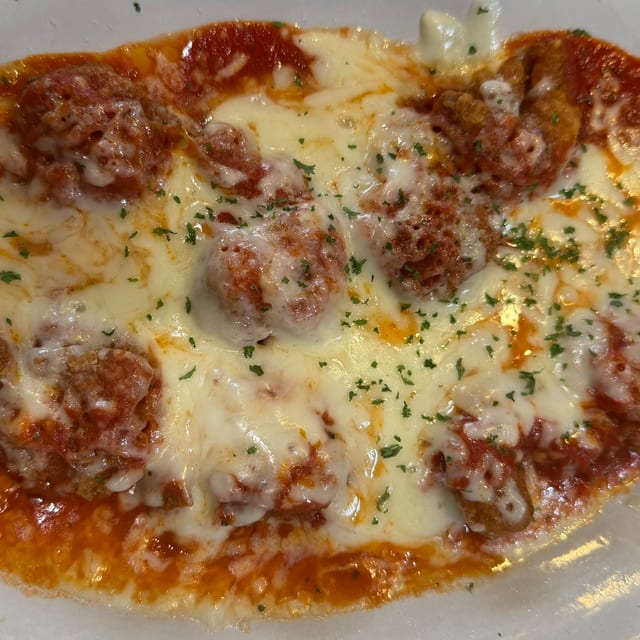 Shrimp Parmigiana.