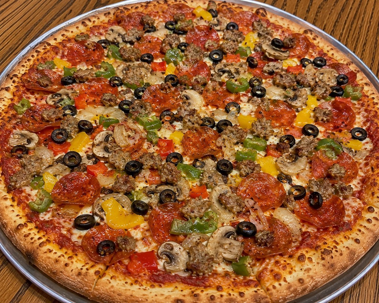 Gino's Supreme Pizza.