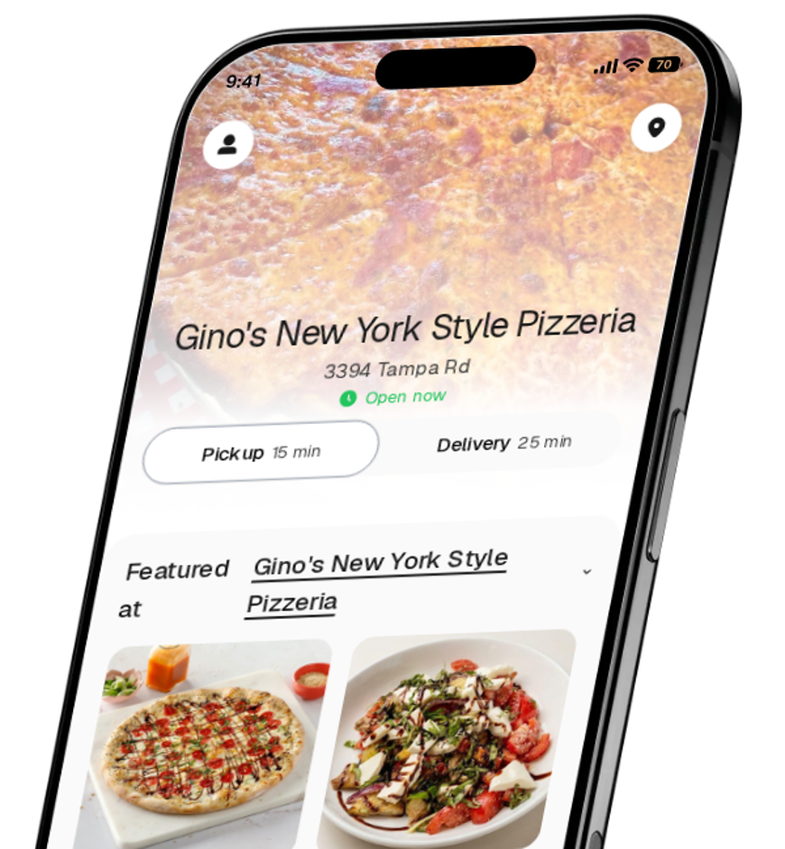 Gino's New York Style Pizzeria app preview