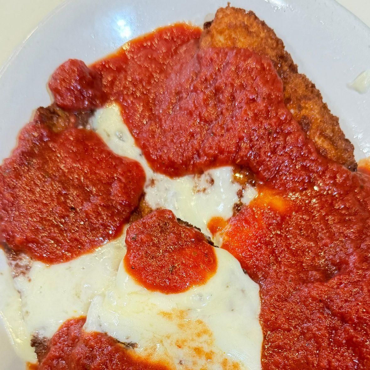 Chicken Parmigiana.