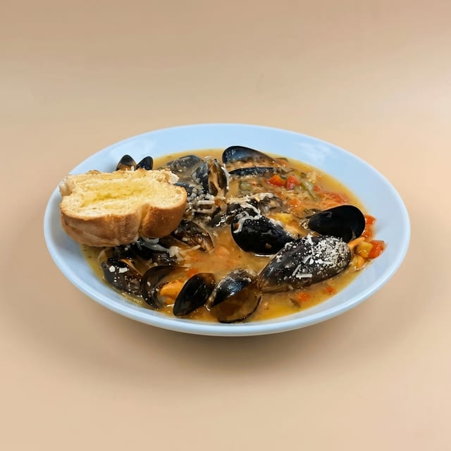 Mussels Tuscan-Style.