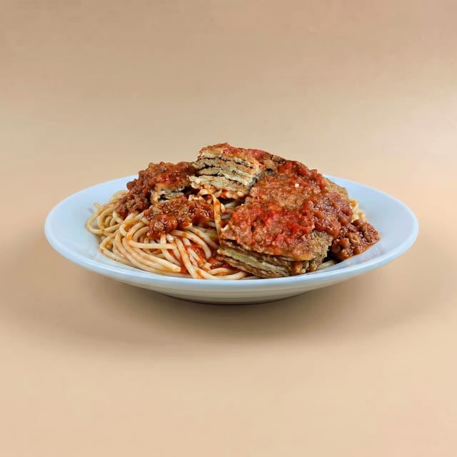 Baked Eggplant Parmigiana.