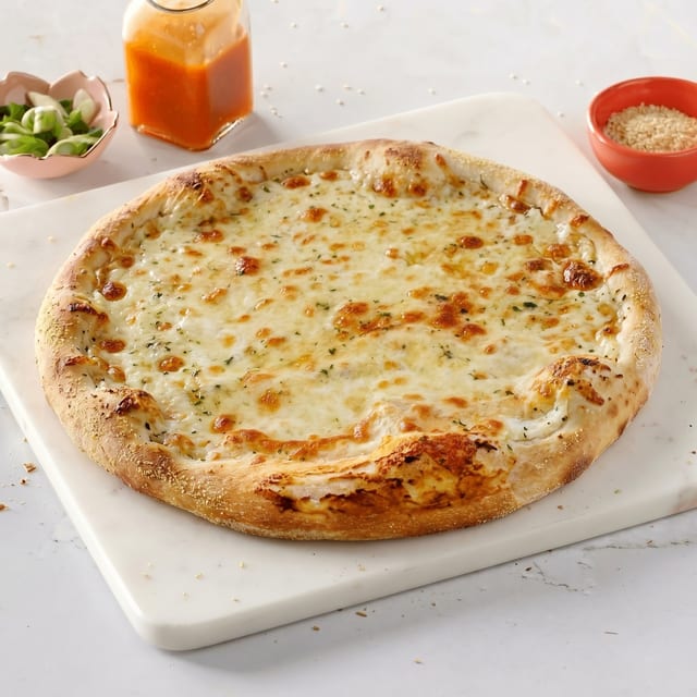 #1 Pizza Bianca.