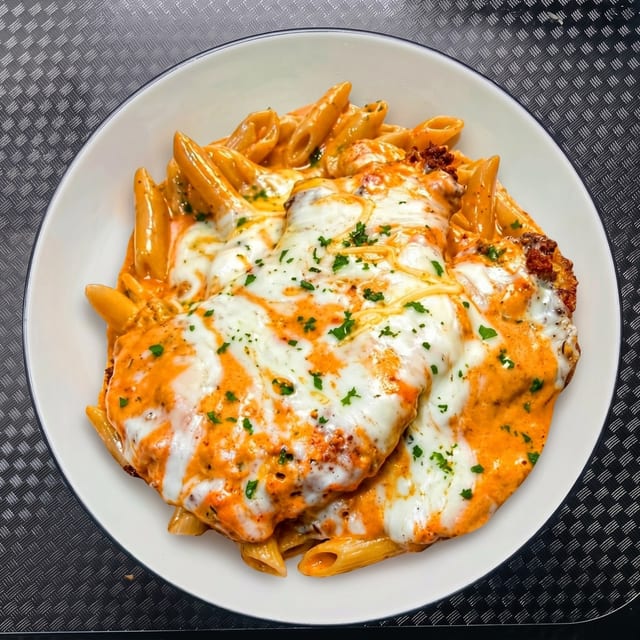Chicken Parm Alla Vodka.