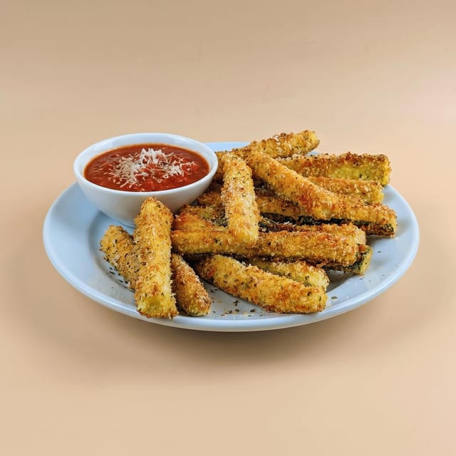Fried Zucchini Sticks.