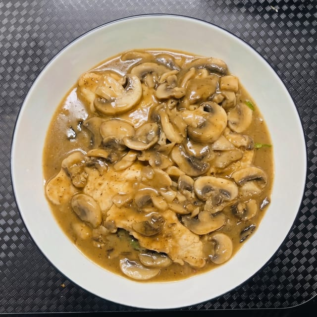 Chicken Marsala.